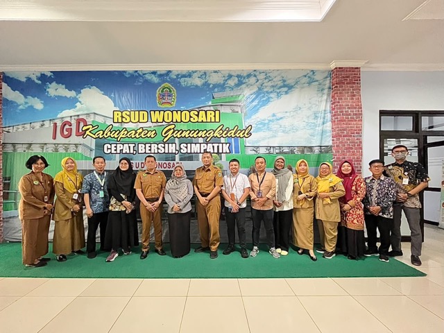Perkuat Tata Kelola, RSUD Wonosari Ikuti Monitoring dan Evaluasi Project SIHREN