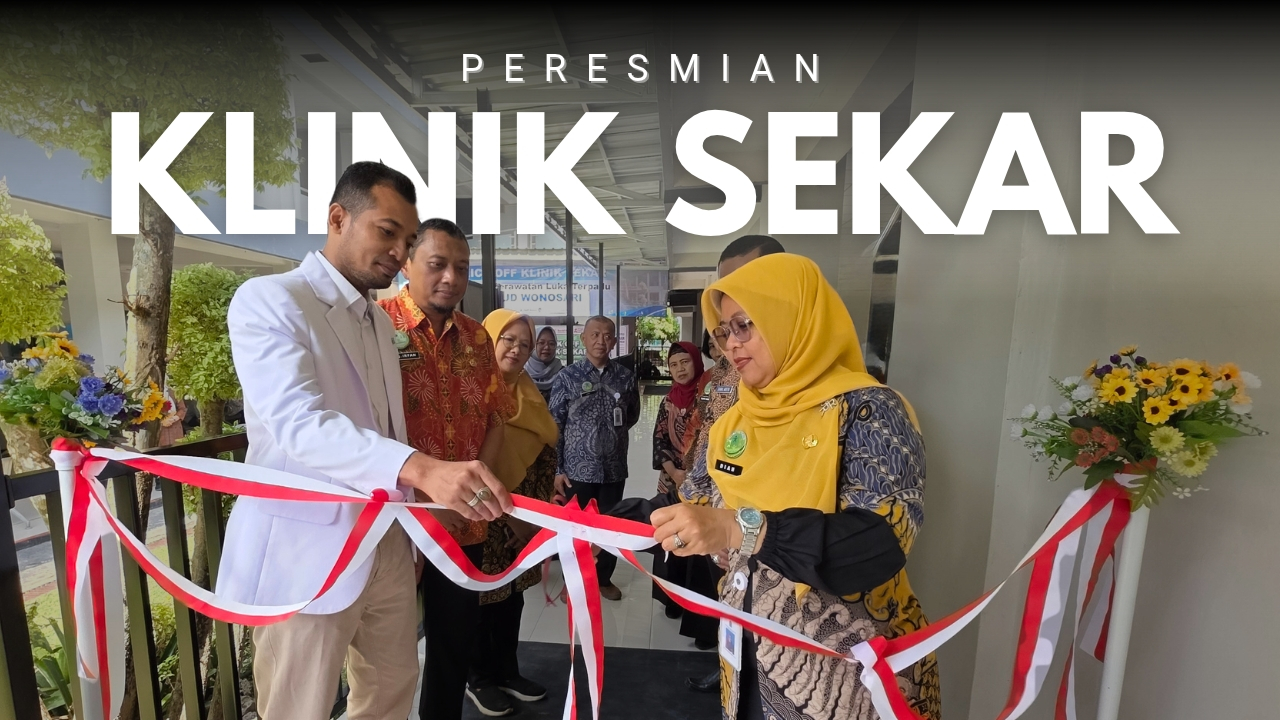 Kick Off Hari Jadi ke-78 RSUD Wonosari, Resmikan Klinik Sekar sebagai Sentra Perawatan Luka Terpadu