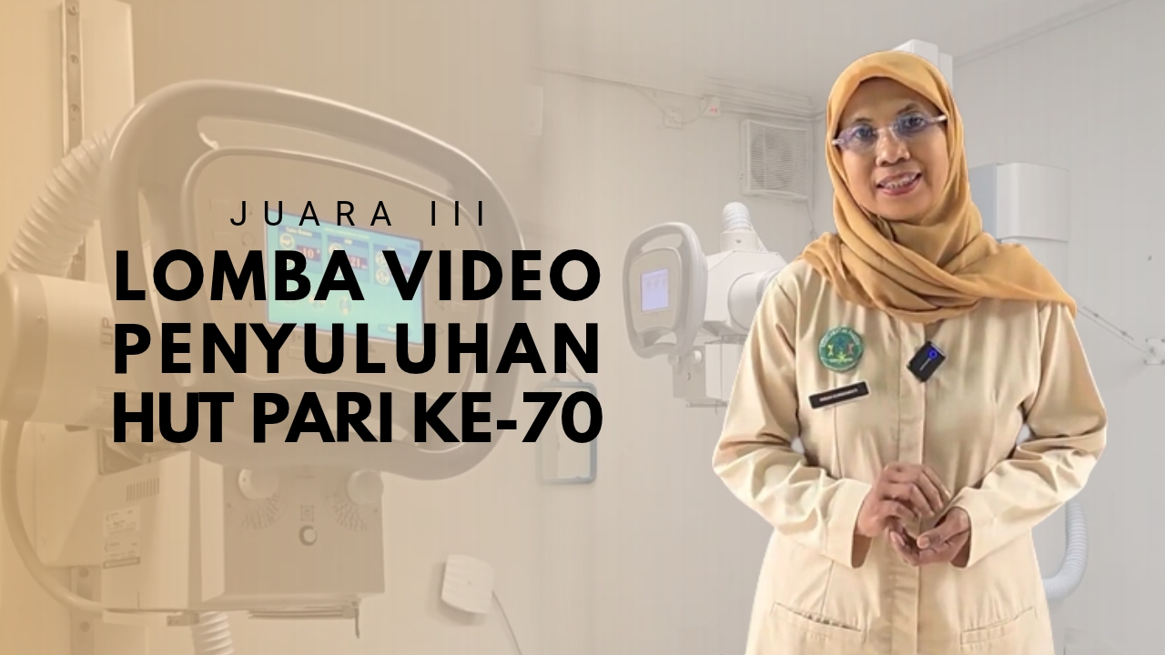 Radiografer RSUD Wonosari Raih Juara III Lomba Video Penyuluhan HUT PARI ke-70